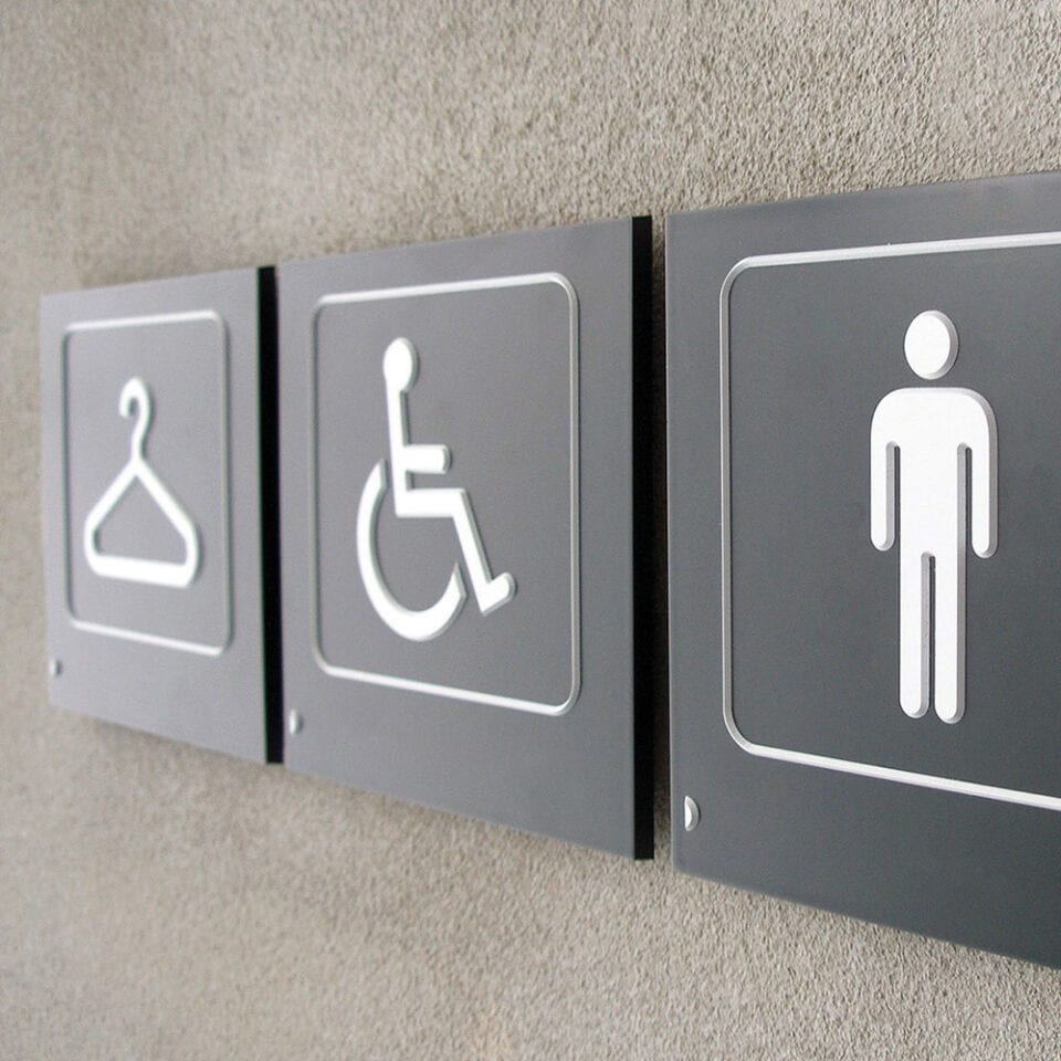 Accessibility signs brand launch solutions
